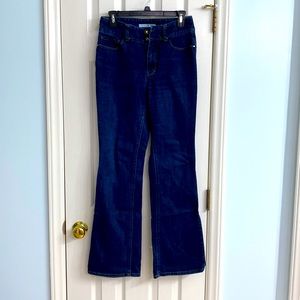 Five Pocket Blue Jeans with Boot Cut